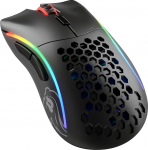 Glorious Gaming Model D- (Minus) Wireless Gaming Mouse - Superleichte 67 g, Wabendesign, RGB-Beleuchtung, ergonoomiline, verz&ouml;gerungsvaba 2,4-GHz-Funk, bis zu 71 tunni aku - Mattschwarz