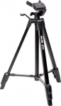 SLIK U883 612-686 3 Stage Compact Lightweight Folding Aluminum Travel DSLR Camera Tripod with 3 Way Pan Head for Canon Nikon Sony with Carry Case Black