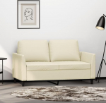 ShGaxin 359329 2-kohaline diivan kreemjas 120 cm kunstnahast Lounge diivan, diivanid ja diivanid, l&otilde;&otilde;gastav diivan, diivan elutuppa