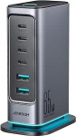 GaN Multiport laadija 65W 4X USB-C ja 2X USB-A pordiga - ELi pistikuga