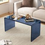 CMYAOYC kaasaegne akr&uuml;&uuml;list k&uuml;ljelaud, mida saab kasutada laua, kohvilauda, k&uuml;ljelauana elutubades, magamistubades, terrassidel ja kontorites (v&auml;rv: sinine, suurus: 60 x 30 x 30 cm x 12 mm).