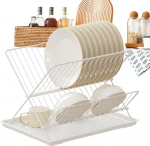 Zuasdvnk Kompaktne n&otilde;udekuivatus, kokkupandav n&otilde;udekuivatus, 2-astmeline n&otilde;udekuivatus k&ouml;&ouml;gi jaoks, eemaldatav veep&uuml;&uuml;dja, k&ouml;&ouml;gi r&otilde;iva&otilde;hutaja, kokkupandav s&ouml;&ouml;giriistade jaoks,