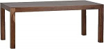 MiaM&ouml;bel Lendra s&ouml;&ouml;gilaud 80 x 80 cm Modernne t&auml;ispuidust teakpuu helepruun