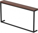 Schmale Konsolentische f&uuml;r Flur und Eingangsbereich, Ablage hinter dem Sofa, Marmor-Spiegel-Display, moderner Eingangstisch, brauner schmaler Konsolentisch mit Ablagefl&auml;che hinten f&uuml;r den Wo