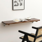 Klappbarer Esstisch zur Wandmontage, platzsparend, leicht, einfache Installation, hohe Tragf&auml;higkeit, perfekt f&uuml;r kleine R&auml;ume, ideal f&uuml;r Wohnzimmer