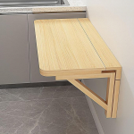 Exzellent Schwebender Klapptisch zur Wandmontage, platzsparend, zusammenklappbar, 60 x 40 cm (23,6 x 15,7 Zoll) / 100 x 50 cm (39,3 x 19,6 Z