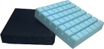 Anti Decubitus Padi piludega ratastoolide jaoks - ortopeediline Coccyx Lumbar Padi veekindla kattega HR Comfort Foam T&auml;itematerjaliga