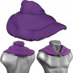 GIRAFFENLAND kaelapadi koos seiskamiskaelaga, lilla, kirsikakivipadi, kaelapadi, soojuspadi, v&auml;ga mugav kaelasoojendaja