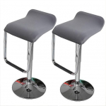 LIULIWEIFA Stretch Printed Bar Stool Cover in 2/4 Set, Adjustable Rotating Bar Stool Slipcover, Bar Chair Covers, Bar Stool Protective Covers for Dining Room and Kitchen, #3, 4 Pieces