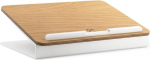 Woodcessories - S&uuml;learvuti alus puidust, mis &uuml;hildub 10 - 16-tollise MacBooki alusega, ergonoomiline s&uuml;learvuti hoidja, mis on valmistatud tammepuidust