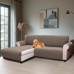 BellaHills diivanikate L kuju 2-kohaline (205 cm), diivanikate L-kujuline koos k&auml;etoega, diivanikate vasakule koerale, diivanikate nurgas diivanipadi elutuppa, Taupee