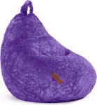 Roheline Bean Plush Bean Bag 45 x 45 x 60 cm - Siseruumide istmepadi koos 120 L EPS helmedega, mis t&auml;idetakse pehmeks ja pestavaks - Bean Bag p&otilde;randapadi Lounge Chair Tool Stool - Lilla
