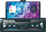 Pioneer SPH-10BT - autode meediav&otilde;ti (must, h&otilde;bedane, 1 DIN, 200 W, 4.0 kanalit, 50 W, Android, iOS)