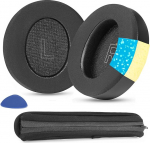 TaiZiChangQin Asendusk&otilde;rvapadjad, mis &uuml;hilduvad Anker Soundcore Life Q30 / Q35 BT Q35 Bluetooth-k&otilde;rvaklappide jahutusgeeli padjad peakattekomplektiga