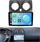 Roinvou 4+128G Android 15 autoraadio Nissan Qashqai J10 2006-2016 juhtmevaba Carplay Android autole, 9-tolline autoraadio Incell puuteekraaniga GPS-navigatsiooniga Bluetooth EQ WiFi RDS FM SWC MIC