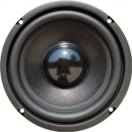 MASTER AUDIO 1 Subwoofer MA16W/4+4 16,5 cm 165 mm 6,5 tolli 150 Watt RMS 300 Watt Max Double Coil 4+4 Ohm Dual Voice Coil Kummist vedrustus Pack of 1