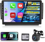 2G + 64G Android autoradio Peugeot 208/2008 2012-2018 juhtmevaba Carplay ja Android Car, 10-tolline 2 DIN raadio GPS/WiFi/Bluetooth/EQ/FM RDS raadioga
