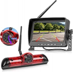 Drahtlose R&uuml;ckfahrkamera mit 7-Zoll-LCD-Bildschirm, mit BSD, Loop-Aufzeichnung, Wasserdicht, Nachtsicht, f&uuml;r FIAT Ducato Late 3 Gen 2006-2017, Peugeot Boxer 2006-2017, Citroen Jumper 2006-2017