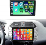 9-tolline [Incell puuteekraan] Android 15 autoraadio Fiat Bravo 2008-2013 juhtmevaba Carplay Android autole, 4+128G raadio Bluetooth/GPS/tagasi vaatekaamera/FM/RDS/EQ/WiFi/SWC/UIga