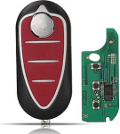 Elektrooniline kaugjuhtimispult t&auml;ielikult programmeeritav &uuml;hilduv Giulietta Mito Brera 147 155 156 159 GTA 3 nuppu 434MHz Remote Blank @ Pro-Plip