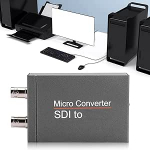 Blackmagic Micro Converter Bidirectional Sdi Hdm Sdi to Blackmagic 11&times;9&times;6 Mini HD Sdi to HD 3g-Sdi Converter toetab 1080p kohalikku looping v&auml;ljund signaalide adapterit