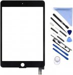 Digitizer Screen Replacement for i Pad Mini 5 5th Generation 7.9 Inch 2019 Touch Screen Glass Panel Replacement Parts for i Pad A2133 A2124 A2126 A2125 with Tool Repair Kit (without Home Button, Not