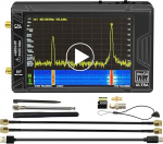 Upgraded TinySA Ultra Spectrum Analyzer 100 kHz ~ 5.3 GHz 4.0 Inch Handheld Tiny Portable Frequency Analyzer Bulit-in Battery