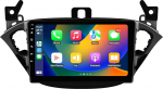 Android 14 9-tolline autoraadio Opel Adam 2013-2016 / Opel Corsa E 2015-2019 4-Core 2GB & 64GB m&auml;lu, toetab traadita Carplay/Android auto, roolijuhtimine, WiFi/4G, FM