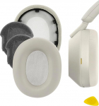 Geekria QuickFit asendusk&otilde;rvaklapid Sony WH-1000XM5 juhtmevabadele k&otilde;rvaklappidele K&otilde;rvaklappide k&otilde;rvapadjad K&otilde;rvaklappide remonditarvikud (kuldne)