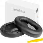 Geekria QuickFit asendusk&otilde;rvaklapid, mis &uuml;hilduvad Sony MDR-1AM2 (MDR1AM2 MDR-1AM2/B) k&otilde;rvaklappide remondiosadega (must/plastikr&otilde;ngas)