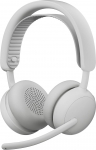 Logitech Zone Wireless 2 ES - m&uuml;rasummutusega adaptiivne h&uuml;briid ANC Bluetooth peakomplekt - hall valge