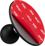 FANAUE 1-tolline kuulipea magnetiline aluse hoidja, mis &uuml;hildub RAM Mount B suurusega topelt baasvarrega, 1-tolline kuulipea adapter jalgratta mootorratta mobiiltelefoni hoidja jaoks, auto armatuurlauale paigaldatud iminapad baasiga