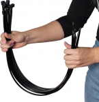 ERKO kaablisidemed must 780 x 9,0 mm 100 UV-kindel 80 kg t&otilde;mbetugevus kaablijuhtimiseks Ultra tugev, suur, pikk, temperatuurikindel, kemikaalikindlus, vastupidavus, vastupidavus