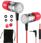 Klim Fusion Audio k&otilde;rvaklapid - vastupidavad - uuenduslikud: Memory Foam In-Ear k&otilde;rvaklapid punane