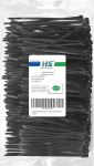 HS vastupidav plastist Zip Ties 4 tolli (Bulk-1000 Pack) V&auml;ike Zip Ties Thin 18 lbs Self-Locking Nailon Ties elektroonika korraldaja, Wire Zip Ties Black