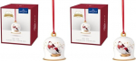 Villeroy & Boch Annual Christmas Edition Aastakell 2024 v&auml;rviline, j&otilde;ulukell, j&otilde;ulukuuskede kaunistus, dekoratiivsed j&otilde;ulud, j&otilde;ulukaunistused, kollektsioneeritav, premium portselan, plastikust