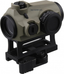 Vector Optics SCRD-39 Maverick-III 1x22 SOP Dark Earth kummist kattega punase punkti visiir sportimiseks, Airsoft ja jahipidamiseks, &otilde;hup&uuml;ss, sihtm&auml;rgi visiir, refleksvisiir, punane punkt sihtimiseks