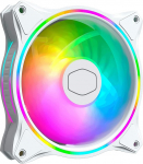 Cooler Master MasterFan MF120 Halo ARGB LED PWM valge korpuseventilaator - 120mm