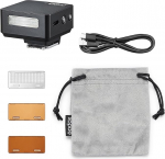 Godox IT20F IT20F Mini kaamera v&auml;lk Fuji kaamerale koos 7.4V/300mAh liitiumakuga, magnetilise hajuti ja filtriga, IT20F TTL Godox v&auml;lgud, 1.5 sekundit taastumisaega