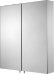 Croydex Finchley meditsiinikapp topeltuksega, roostevaba teras, 670 x 600 x 119 mm