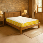 Farmarelax Top Memory Foam, valge, 80 x 190 cm