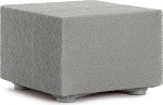 ECOMMERC3 Bean Bag Cover 60x60cm Super Elastsest Jacquard kangast Light Grey Reguleeritav ja hingav igap&auml;evane kaitse ja majanduslik uuendamine