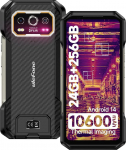 Ulefone Armor 27T V&auml;litingimustes kasutatav mobiiltelefon soojuskujutise kaamera 50MP + 64MP &ouml;&ouml;vaatlus, 10600mAh 6,78-tolline FHD + 120Hz v&auml;litingimustes kasutatav mobiiltelefon ilma lepinguta, 256GB + 12GB/2TB Android 14 Dual SIM