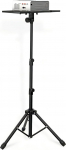 AKOZLIN Tr&iacute;pode para Proyector con Ruedas, Tr&iacute;pode Port&aacute;til para Proyector, Altura Adjustable 69-136 cm, Porta Celular y Bandeja de Almacenamiento, Soporte de en Altura Ajustable
