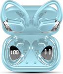 Bluetooth spordik&otilde;rvaklapid, traadita Bluetooth 5.4 k&otilde;rvaklapid 4 ENC m&uuml;ravastase mikrofoniga, 50 tundi m&auml;nguaega traadita k&otilde;rvaklapid, k&otilde;rvaklapid HiFi Stereo, IP7 veekindel, kaks LED-ekraani