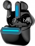 N NEWTOP AB21 k&otilde;rvaklapid Bluetooth V5.3 Universal LED Stereo Wireless funktsioon Gaming muusika valik nutitelefonile tahvelarvuti Samsung Huawei Xiaomi Realme Asus OPPO (must)