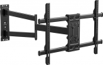 FORGING MOUNT TV seinakinnitus 820 mm pika varrega seinakinnitus telerile 32-75-tollise LCD/LED teleri jaoks, p&ouml;&ouml;rlev liigendk&auml;si 180&deg; p&ouml;&ouml;ratav nurgapealne telerihoidik kuni 50 kg Max VESA 600 x 400 mm