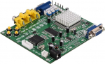 M&auml;ngu video v&auml;ljund konverteri kaart CGA/EGA/YUV/RGB to VGA Game HD Video Converter Board for CRT LCD PDP, Converter Board toetab k&otilde;iki VGA t&uuml;&uuml;pe