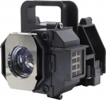 azurano projektorilamp EPSON ELPLP49, V13H010L49 paljudele Epson EH seeria projektoritele, PowerLite seeria, kodukino seeria, Ensemble, asenduslamp koos korpusega 200W