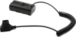 Raeisusp D-Tap NP-F550 T&auml;ielik dekodeerimine DC Coupler NP-F750 NP-F970 Dummy aku toiteadapteri kevadkaabel monitorile, video LED valguse v&otilde;imsusele, kaameratele
